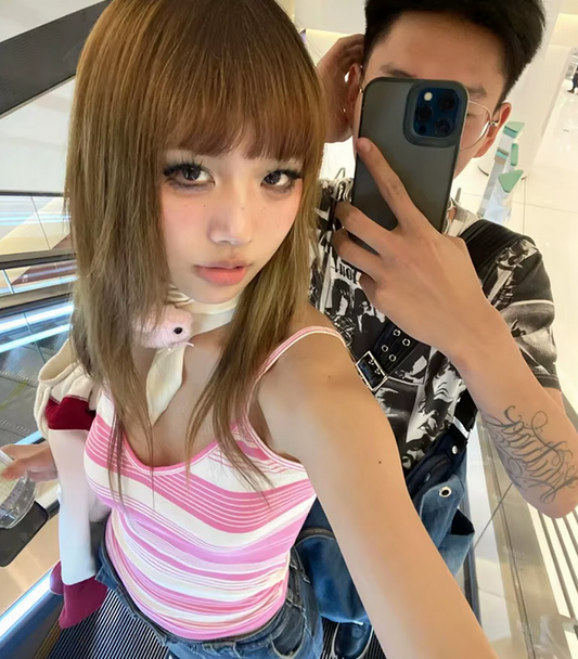 Y2K Striped Camisole