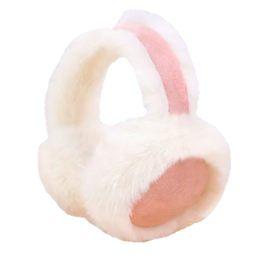 Two-Tone Faux Fur Earmuffs