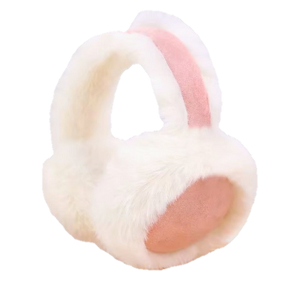 Two-Tone Faux Fur Earmuffs