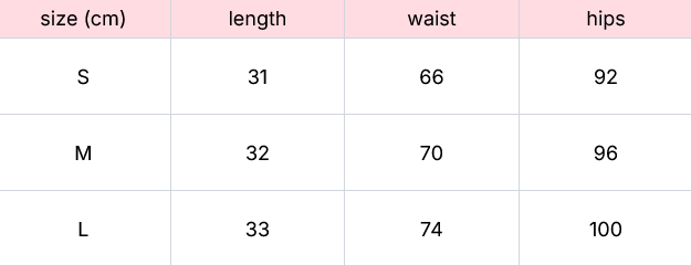 Grunge Pinstripe Skirt