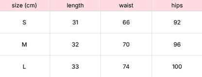 Grunge Pinstripe Skirt