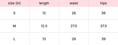 Grunge Pinstripe Skirt