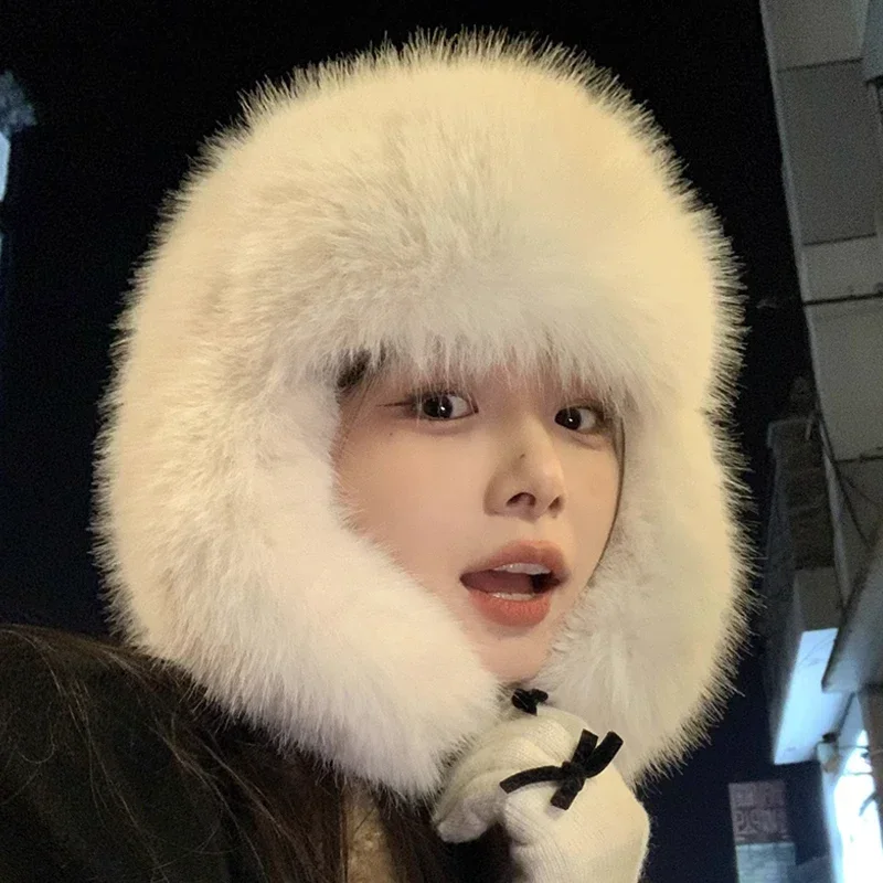 Faux Fur Trapper Hat