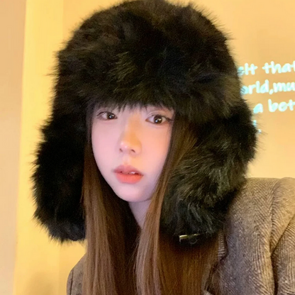 Faux Fur Trapper Hat