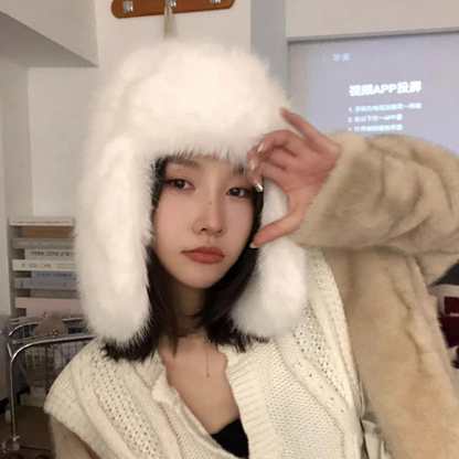 Faux Fur Trapper Hat