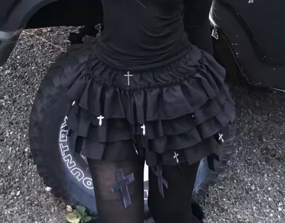 Cross Charms Skirt