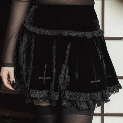 Gothic Cross Skirt
