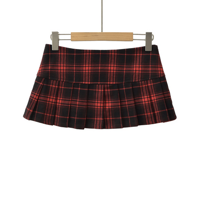 Plaid Mini Skirt