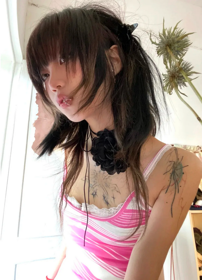 Y2K Striped Camisole