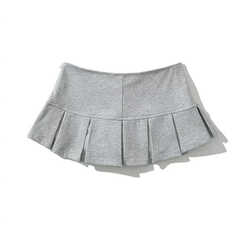 Pleated Mini Skirt