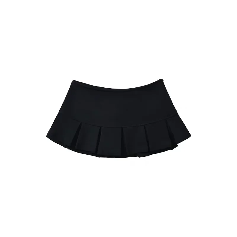 Pleated Mini Skirt