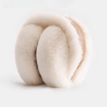 Two-Tone Faux Fur Earmuffs