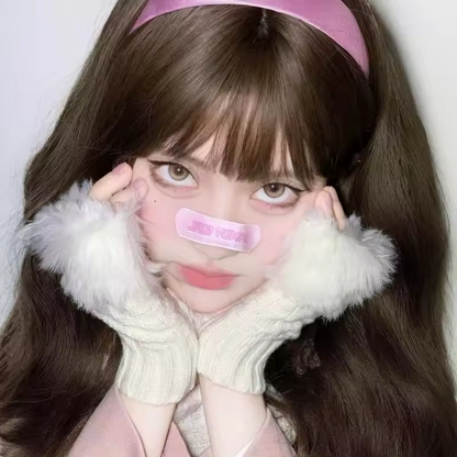 Fingerless Faux Fur Gloves